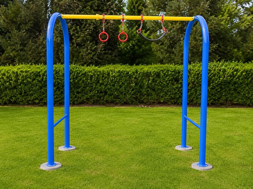 Ring and swing set at Anokha Gaon